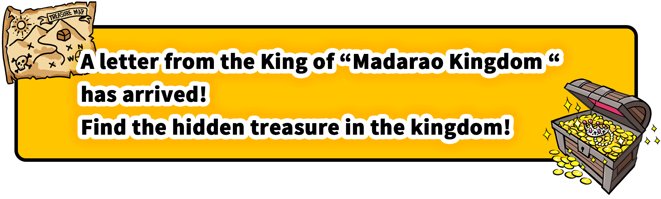 A letter of request from the King of the Snow Kingdom Motted Kingdom has arrived! Find the hidden treasure in the kingdom!